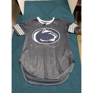 Penn State Nittany Lions Womens Short Sleeve Jersey T-Shirt Sz Medium Ladies #55